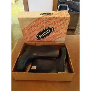 Rico Steel Toe Rubber Boots Sz 11